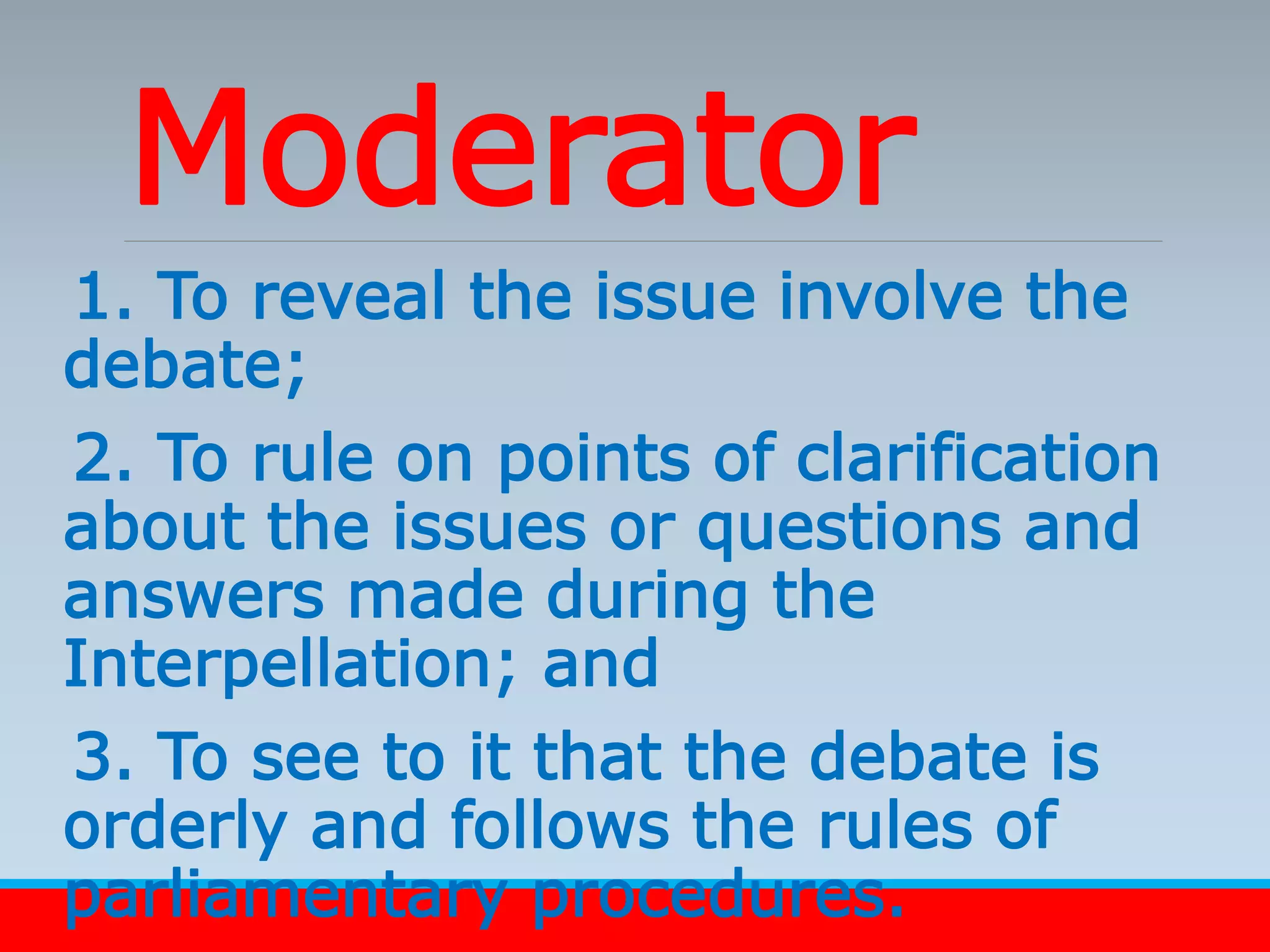 Argumentation and debate | PPTX
