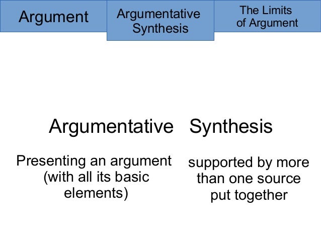 argumentative-synthesis