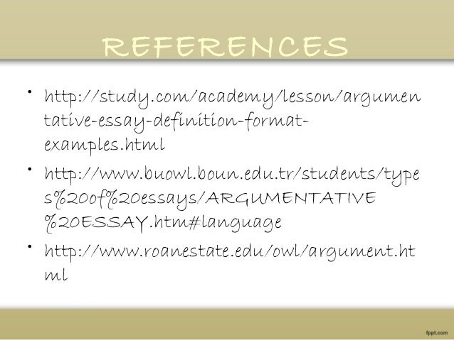 Argument Papers // Purdue Writing Lab owl purdue argumentative essay