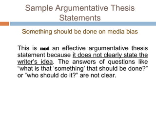 Argumentative Essay