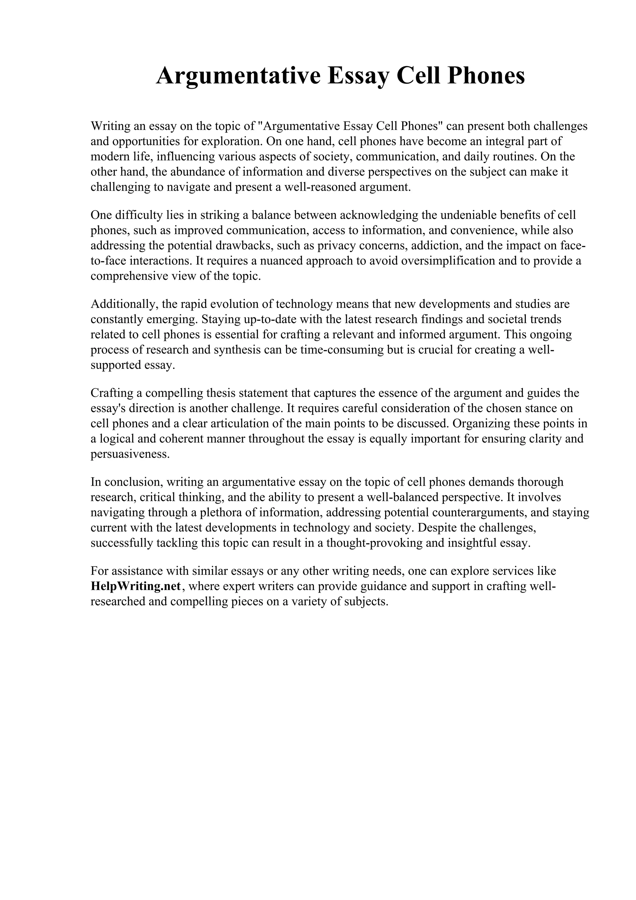 Argumentative Essay Cell Phones.pdf