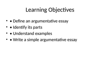 Argumentative_Essay_Grade9_English.pptx DEFINTION,STRUCTURE AND ...