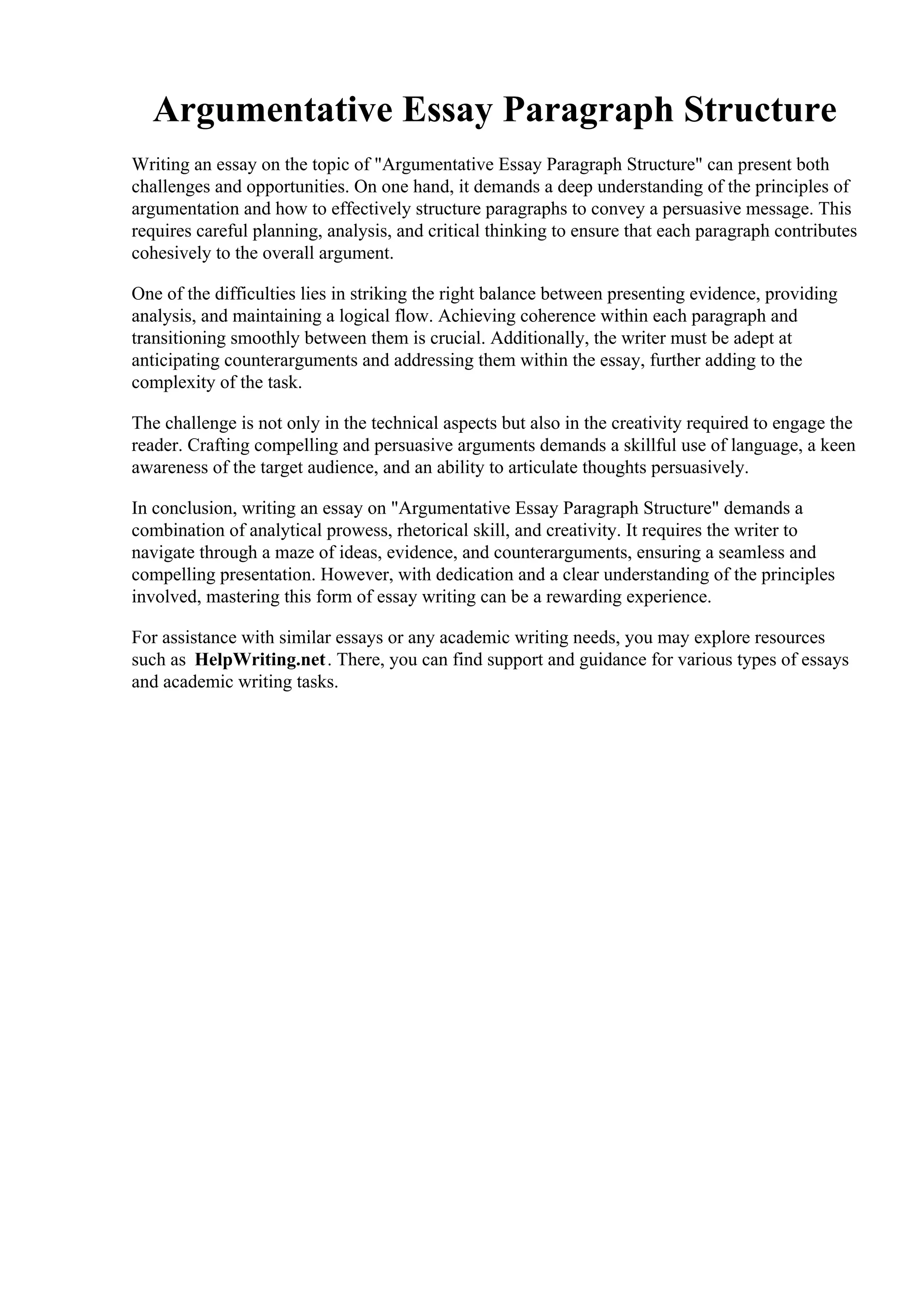 Argumentative Essay Paragraph Structure.pdf