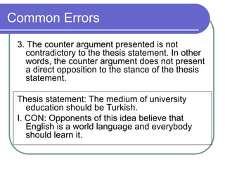 ARGUMENTATIVE ESSAY POWERPOINT.pptlessonforgrade10 | PPT
