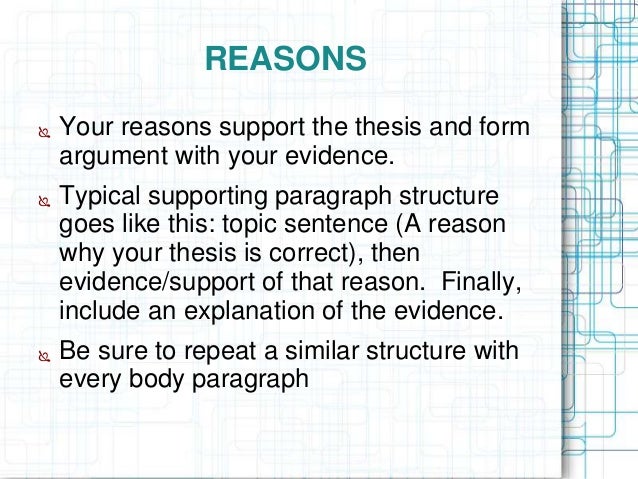 Arguments For Support Claims With Clear Reasons