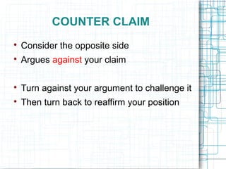 Argumentative essay ppt | PPT