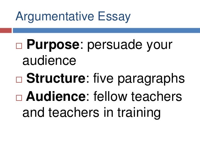 narrate the steps in writing an argumentative essay brainly