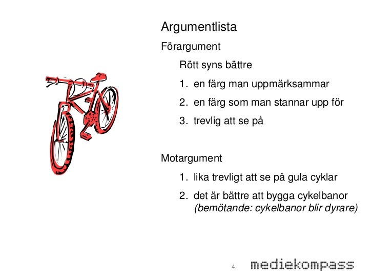 Skriva argumenterande text