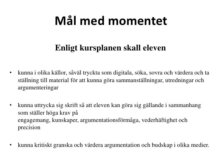 Argumenterande Text