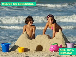 MENOS NO ESSENCIAL: DNA 100% HUMANO 