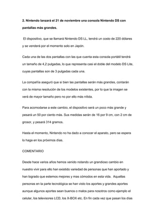 Argumentos De Informatica 1