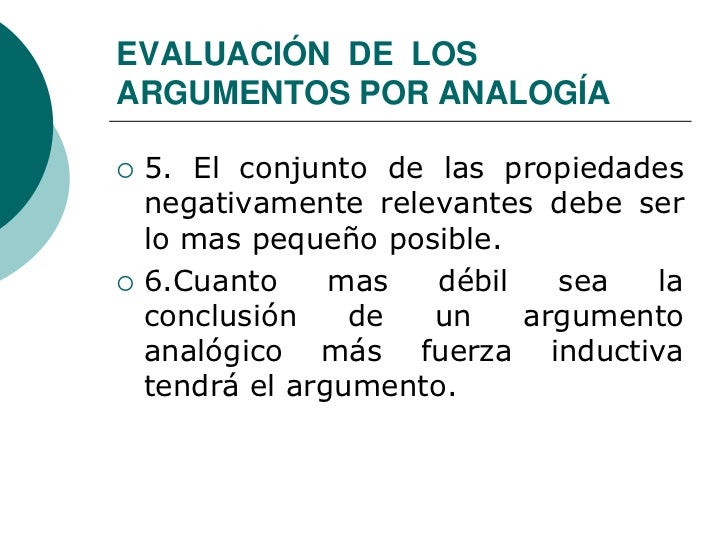 Argumentos Inductivos . Ex