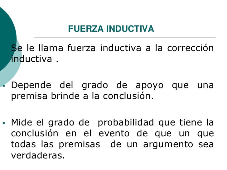 Argumentos Inductivos . Ex