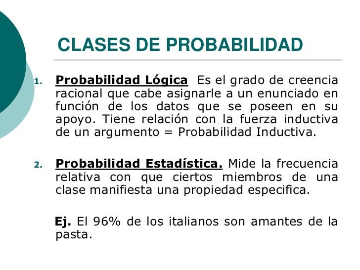 Argumentos Inductivos . Ex