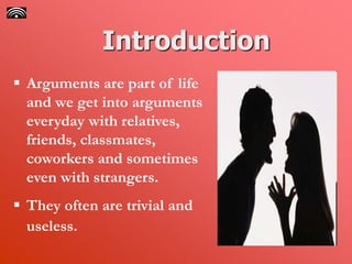 Argument ppt | PPTX