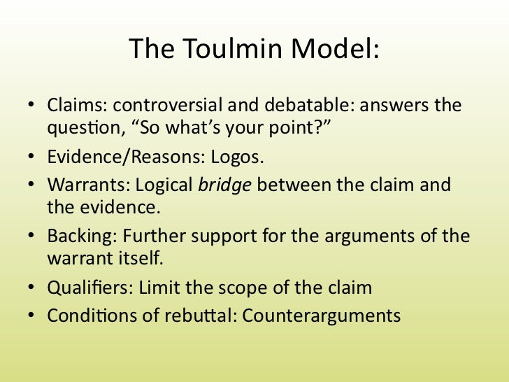 Thesis statement types of claims