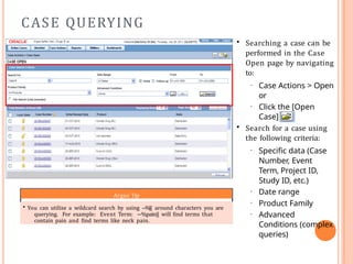 Argus database overview notes notes.pptx