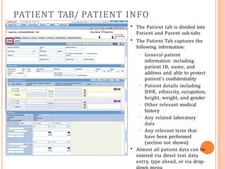 Product. Tab Argus Database Tutorial Argus database overview notes notes.pptx