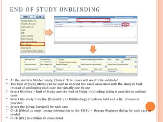 Unblinding Step Argus database overview notes notes.pptx