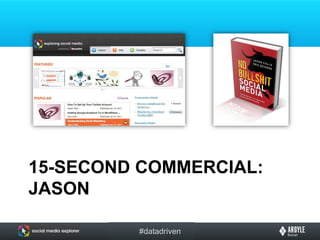 15-Second commercial:Jason