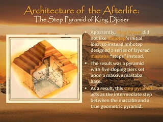 Arh2050 architecture of the afterlife embalming & tombs in ancient ...