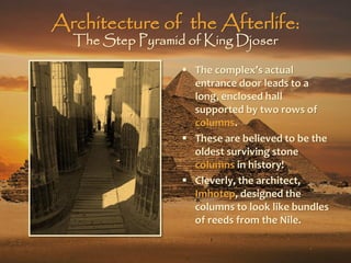 Arh2050 architecture of the afterlife embalming & tombs in ancient ...