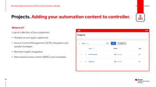 INTRODUCING Red Hat ANSIBLE Automation Platform | PDF