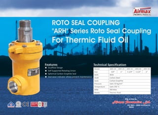 ARH Thermic Roto Seal Coupling
