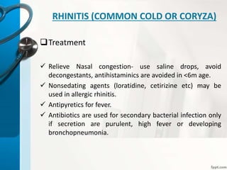 Acute respiratory infection (ARI) | PPTX
