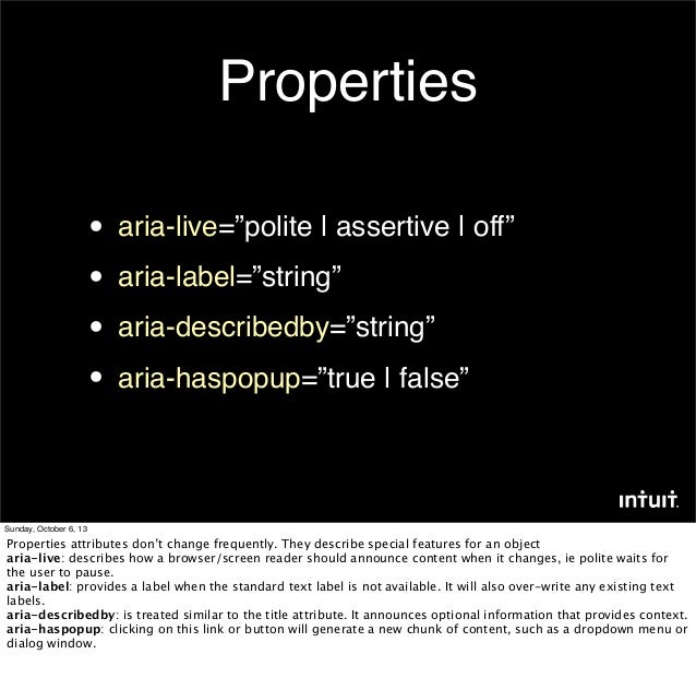 Hitting the accessibility high notes with ARIA
