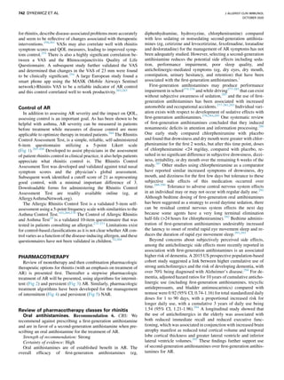 Rhinoconctivitis Questionnaire.pdf ARIA 2020 Allergic Rhinitis ARIA 2020 AR | PDF