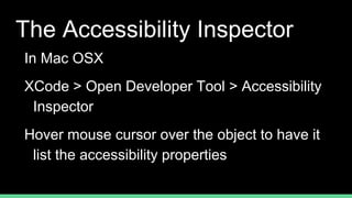 ARIA and JavaScript Accessibility | PPTX