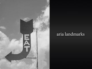 aria landmarks
 