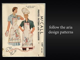 follow the aria
design patterns
 