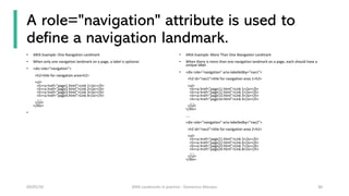 wtf is aria landmarks | PDF