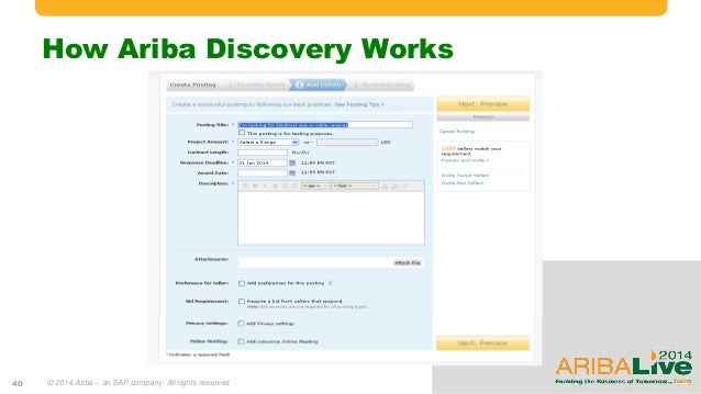 ariba developer portal