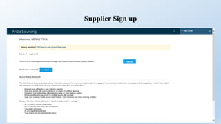 Supplier Sign up
 