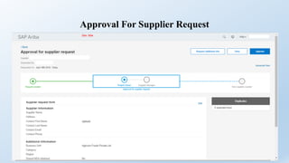 Approval For Supplier Request
 