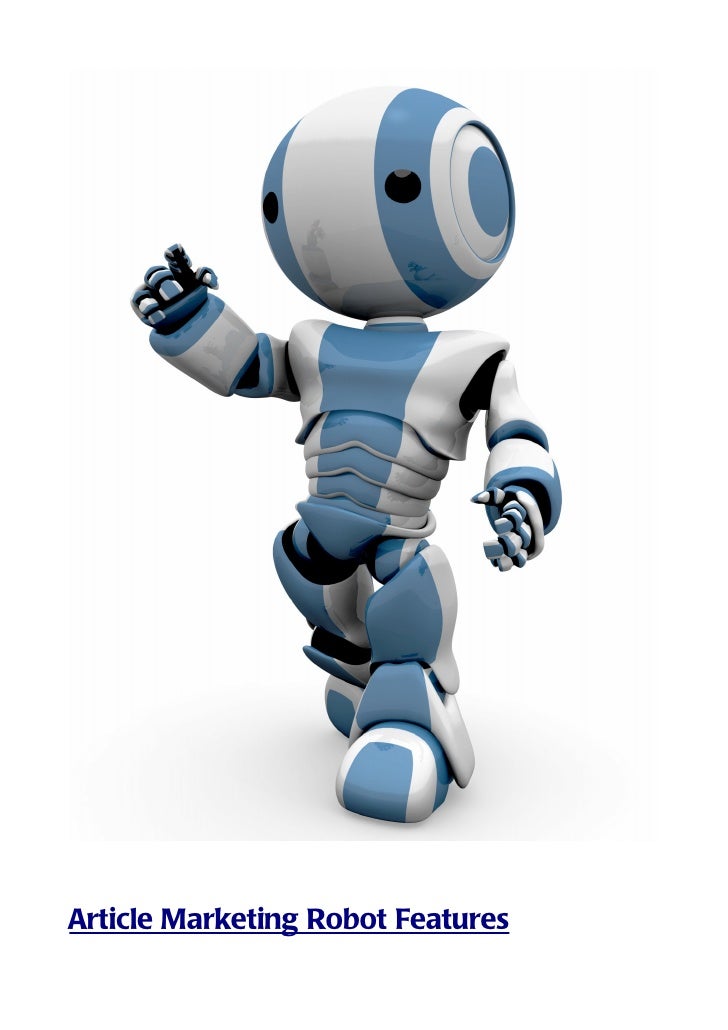 Article marketing robot_features