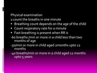 Acute respiratory infection control and prevention | PPTX