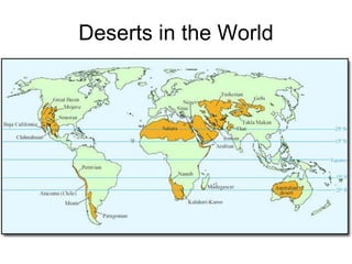 Deserts in the World 