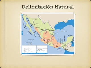 Delimitación Natural
 