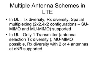 How does a SC-FDMA signal look like Similar to OFDM signal, but… … in OFDMA, each sub-carrier only carries information related to one specific symbol, … in SC-FDMA, each sub-carrier contains information of ALL transmitted symbols. 