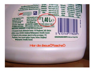 Hier die „neue“ Flasche“ 