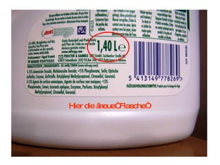 Hier die „neue“ Flasche“ 