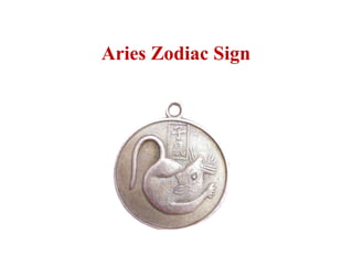 Aries Zodiac Sign
 