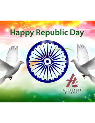 Arihant Buildcon wishing you a happy republic day