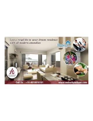 Arihant ambar luxury apartment in greater noida west