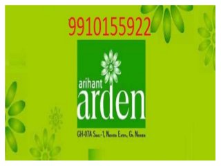 Arihant Arden Resale - 9910155922 , Arihant Arden Resale Flats