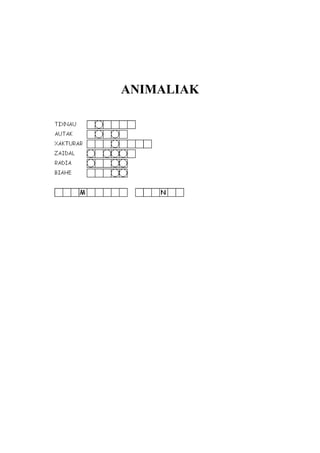 ANIMALIAK 
 
